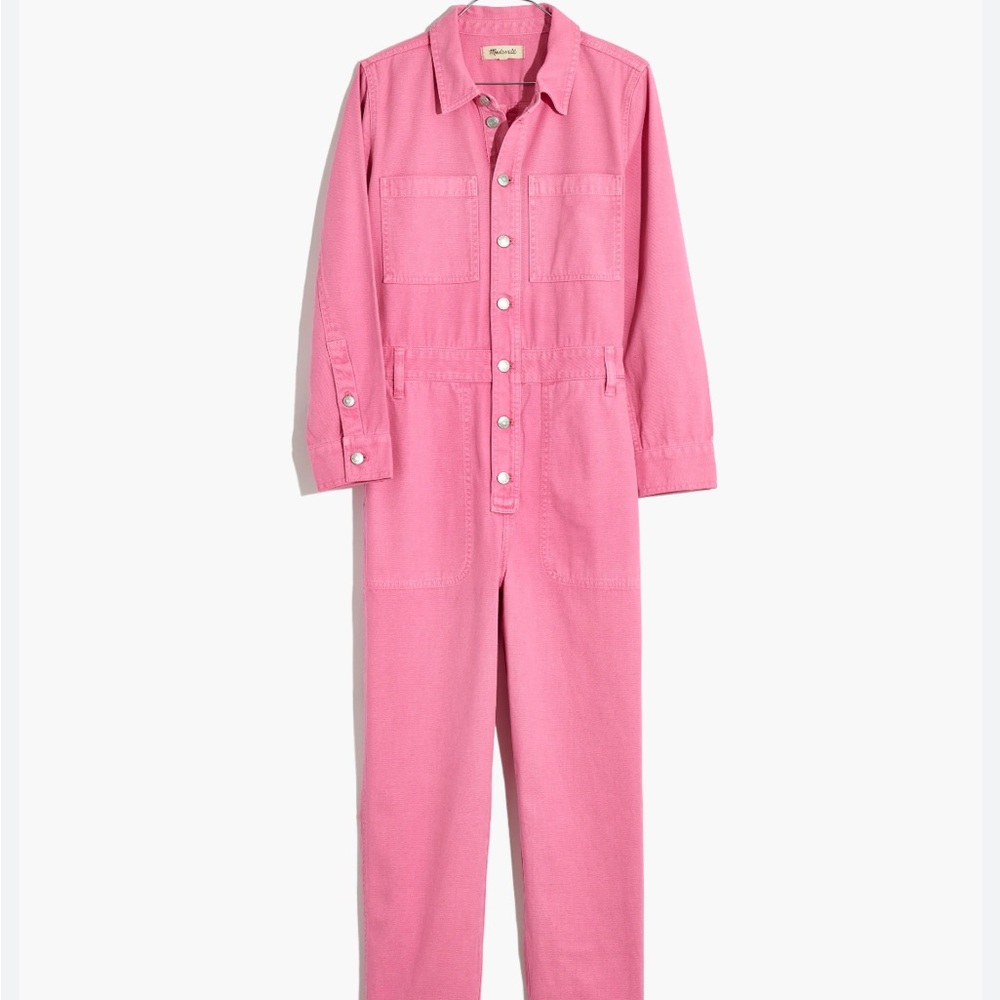Madewell relaxed dye coverall jumpsuit romper